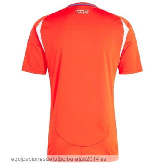 Nuevo Tailandia 1ª Camiseta Chile 2024 Rojo Baratas